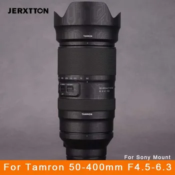 Tamron 50 400 mm 3M Vinyl Kůže Objektiv Anti-Scratch Ochranná Nálepka Plné Zábal Obtisk 50-400mm F4.5-6.3 A067 pro Sony Mount Kamery