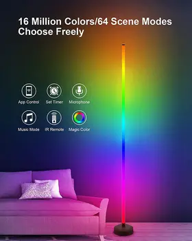 360SPB LED RGB Trubice Bar Světlo LED Stojací Lampa s Inteligentní App Dálkové Ovládání pro 360 photo booth