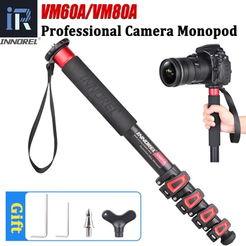 INNOREL VM60A/VM80A Hliníkové Slitiny Fotoaparát Monopod 170.5 cm Profesionální Přenosné Video Stojan pro Canon Nikon GoPro, digitální ZRCADLOVKY, Videokamery