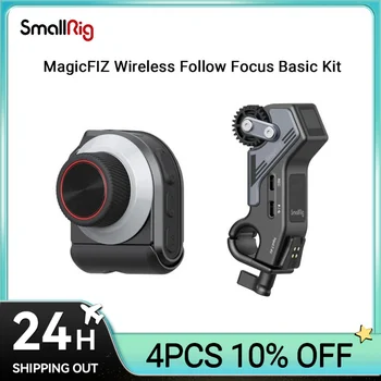 SmallRig MagicFIZ Bezdrátový Follow Focus Základní Sada s Ručním kolem Regulátoru a Přijímače, Motor,Bezdrátové Kabelové Duální Režim Ovládání
