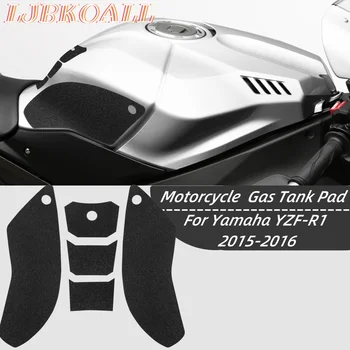 YZFR1 Tank Grip Trakční Podložka Pro Yamaha YZF-R1 YZF R1 2015 2016 Motocykl Straně Plynu Koleno Chrániče Doplňky