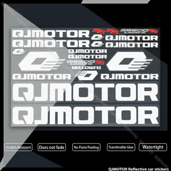 Pro QJMOTOR QJ600GS Q600RR RRQ600 SRK600 QJ250 Motocykl UV Obtisk Dekorace Vodotěsné Modifikované Palivové Nádrže Stereoskopické Nálepka