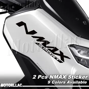 Motocykl Skútr Samolepky NMAX Stripe Přední Kapotáž Obtisky Vodotěsné Příslušenství Pro YAMAHA NMAX 155 V2 ABS Nmax 160 150 125