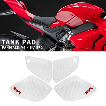 Motocykl Anti Slip Tank Pad Nálepky Pro Ducati Panigale V4 Panigale V4S /SP2 2022 Tank Grip Boční Obtisky
