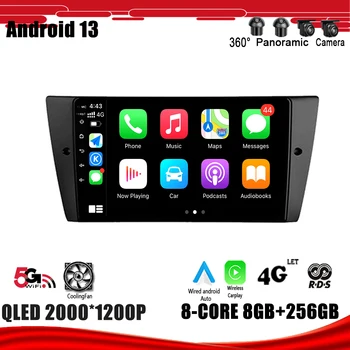 Android, 13 Pro BMW E90 E91 E92 E93 3 Series Navigace GPS DSP Carplay WIFI Auto Rádio Multimediální Přehrávač