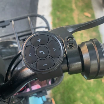 Bluetooth 5.3 Bezdrátové Dálkové Tlačítko Helma Sluchátka Motocykl/kolo Řídítka Media Controller LB Vozu Volant Řízení