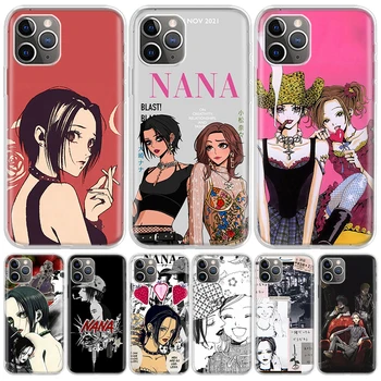 Anime NaNa Osaki Pro iPhone 11 15 13 14 Pro Max 12 Mini Phone Case X XS XR 7 Plus Ultra 6S 8 SE Apple 5S Fundas Kryt Coque