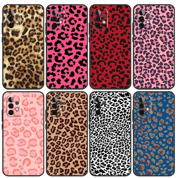 Leopard Tisk Panther Case Pro Samsung Galaxy A54 A34 A24 A53 A14 A23 A33 A13 A73 A51 A71 A12 A22 A32 A52 Kryt