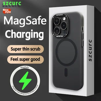 SZCURC pro Iphone 14 Pro Max Case Ultra-lehké Luxusní Pouzdro pro Iphone Magsafe Iphone Případ 14 Pro 13 Pro Max.