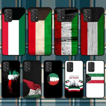 RUICHI Kuvajt vlajka Telefon Pouzdro Pro Samsung Galaxy A02 A12 A21 A22 A32 A41 A42 A51 A71 A72 Shell