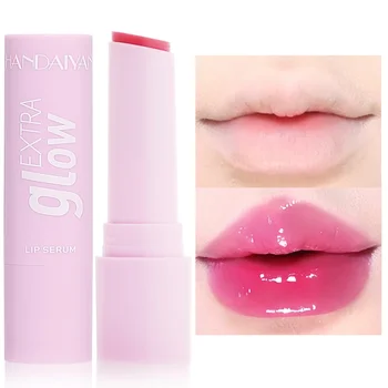 8 Barev Čistou Vodou Light Lip Glaze Dlouhotrvající Hydratační Zrcadlo Jelly Růžové Červené Pevné Rtěnku Pero Korejský Make-Up Kosmetiky