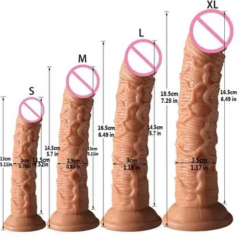 Super Soft Lesbičky Umělé Penisy Velký Dildo Realistické Malý Umělý Penis Péro Anální Plug Dospělý Sex Hračky