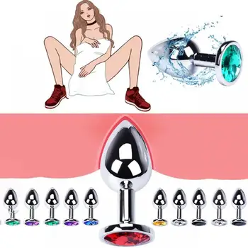 Sex Vibrátor Kovové Anální Hračky pro Ženy, Dospělý Sex Výrobků pro Muže Butt Plug Nerez Oceli Anální Plug Sexuální Hračky Anální Dildotoys