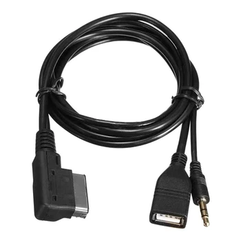 Auto Audio Kabel USB Auto Konverzní Kabel Pro A1, A3 A4L A5 A6L A8 Q3 Q5 Q7 TT S AMI Rozhraní S MDI-BOX Rozhraní Díly