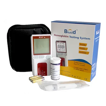 Domácí Použití Hemoglobinu Metr Analyzátor Monitor pro Detekci Anémie HB a HCT