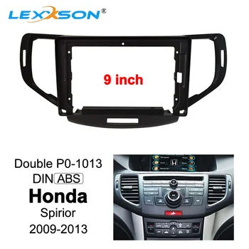 9 palcový Auto Rádio Obložení Pro Honda Spirior 2009-2013 Double Din Adaptér Panel Dash Mount 2din Auto DVD rámu Refit Instalovat Kit