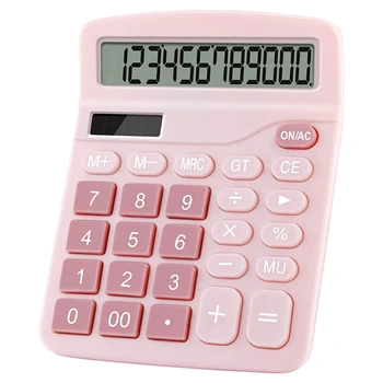 12 Číslic, Elektronické Kalkulačky, Solární Kalkulačka, Duální Napájení Kalkulačka Kanceláře Finančního Základní Stolní Kalkulačka