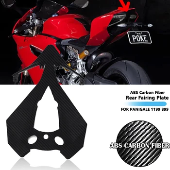 Pro Ducati PANIGALE1199899 2012-2014 Uhlíkové Vlákno Barva Zadní Kapotáž Deska Příslušenství Motocyklu Sada Kryt ABS