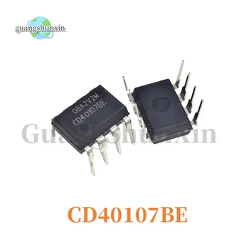 10KS CD40107B CD40107 CD40107BE DIP-8 dual inline 2 vstupní a bez vyrovnávací paměti/řidič