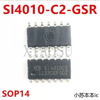 (5-10 ks)100% Nové SI4010-C2-GSR SI4010C2 SOP14 Žádný Krystal SOC RF vysílač Chipset