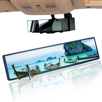 Široké Zrcadlo Pro Auto Clip Na Zpětné Zrcátko Blindspot Zrcadlo Široký Úhel Auto Zrcadlo HD Jasné, Odstín Proti Oslnění vnitřní Zpětné Zrcátko