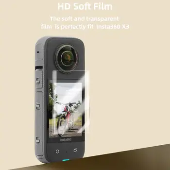 2ks Screen Protector Výbuchu-důkaz, Anti-scratch HD Měkké fólie Ochranná Fólie Kompatibilní s v-s-t-a-3-6-0 X3 Fotoaparát Film