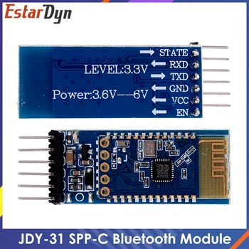 JDY-30 = JDY-31 SPP-C Bluetooth sériový pass-through modul bezdrátové sériové komunikace od stroje Nahradit HC-05, HC-06