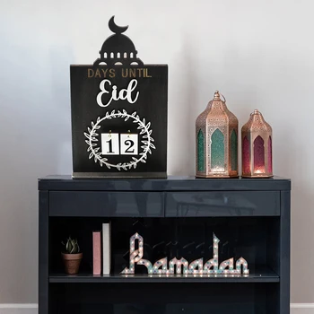 Hrad Odpočítávání Kalendáře, Bytové Dekorace Ramadánu Adventní Kalendář Pro Statku Dekoraci Stolu, Stůl, Regál, Dekor
