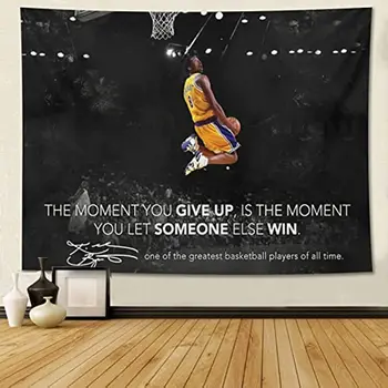 Saioromon Basketbalisté Gobelín Basketbalový Fanoušek Memorabilia Zavěšení Na Zeď Zeď Dekor Pro Kluky Ložnice Obývací Pokoj