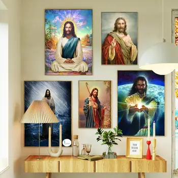 Stoned Jesus Plátně Obraz, Plakát Tisků Wall Art Plakát Pro Moderní Rodinu Obývací Pokoj Domácí Dekor
