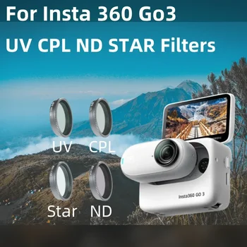 Akční Kamera Filtry pro Insta360 Jít 2/3 Nový CPL, UV, ND, Polarizační Filtr pro Insta 360 Jít 2/3 Sportovní Akční Kamera, Příslušenství