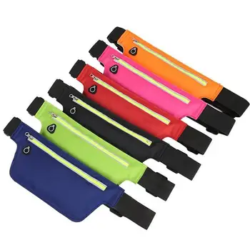 Módní NOVÝ Telefon Bag Unisex Reflexní Sportovní Fitness Volný čas Hrudi Taška Blízko Stealth Wallet Waist Bag