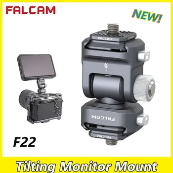 Falcam F22 Rychlé Uvolnění Monitoru Držák Kamery Svorky Pan Tilt Kapaliny Hlavy Nastavitelný Držák pro DSLR Fotoaparát Pole Monitoru