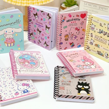 Sanrio Notebooky Roztomilé Melodie Hellokitty Kuromi Cinnamoroll Deník Agendy Týdenní Plánovač Psaní Poznámek Školní Potřeby Velkoobchod