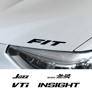 Auto Celé Tělo Čalounění Samolepky Motor Dopis, Vinyl, Dekor Nálepka Auto Příslušenství Pro Honda Fit Insight Jazz Mugen RR SI VTI Type R S