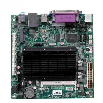 Levné čína manufacturer1000M Lan a DDR3 RAM základní Deska POS s D2550 Dual Core 1,86 GHz D25G2