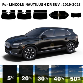 Precut nanoceramics auto UV Okno Odstín Kit Automobilové Okenní Fólie Pro LINCOLN NAUTILUS 4 DR SUV 2019-2023