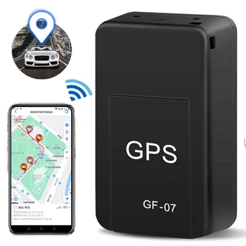 Mini GF-07 GPS Auto Tracker, Sledování v Reálném Čase Anti-Theft Anti-ztracené Lokátor Silný Magnetický Držák SIM Zprávy Pozicionéru