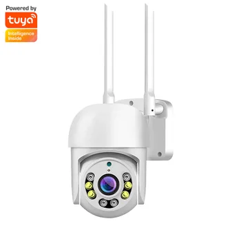 2MP 1080P Tuya APLIKACE Plná Barva WI-fi IP Kamera Venkovní Voda-důkaz AI Humanoidní Detekce Home Security CCTV Baby Monitor