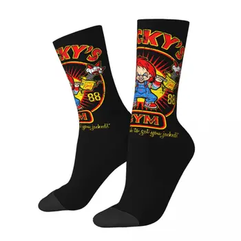 Seed Of Chucky Chucky ' s Gym Dobří Ponožky Muži Ženy Módní Ponožky Harajuku Jaro Léto Podzim Zima Uprostřed Trubice Ponožky Dárky