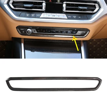 Centrální Ovládání Dekorativní Rám pro BMW 3 Série G20 G28 325Li 2020-2021 ABS Interiéru Vozu Příslušenství 3 Styly