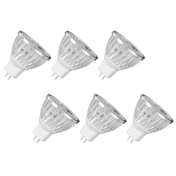 6 X 4W Stmívatelné MR16 LED Žárovka/3200K Teplá Bílá LED Reflektor/50 W Ekvivalent Bi-Pin GU5.3 Základní/330 Lumen 60 Stupňů