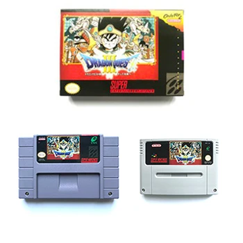 Dragon Quest III The Seeds of Salvation hra cartridge Pro snes ntsc pal video hry