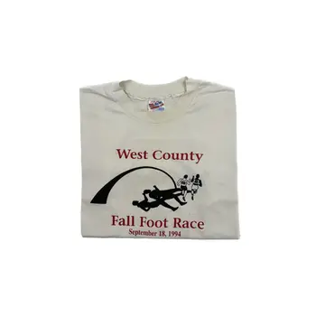 St. Louis West County 1994 Pádu Závod T-Shirt - USA - Pánské Velké Vintage Tee