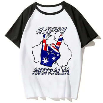 Austrálie t shirt ženy Y2K anime létě t-košile dívka anime oblečení