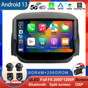 Android, 13 autorádia Pro Ford EcoSport Eco Sport 2014 - 2018 Multimediální Přehrávač, GPS Navigace DSP Carplay WIFI 4G NE 2 Din DVD