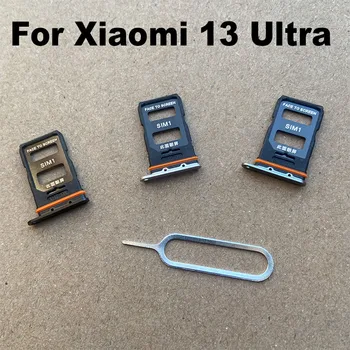 Původní Xiaomi MI 13 Ultra SIM Karty Zásobník Držák Sim Karty Slot adaptér a Micro SD Zásobník Držák S Zdarma Eject Pin