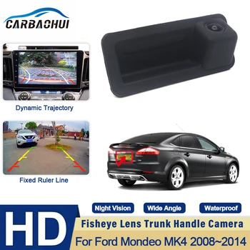 CCD Full HD rybí oko Zadní Kamera Pro Ford Mondeo MK4 2008 2009 2010 2011 2012 2013 2014 Kufru Auta Zvládnout Reverzní Monitor