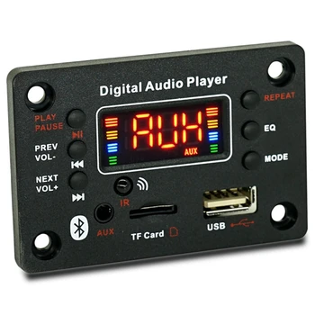 1 Ks Modul Bluetooth Car Audio Mp3 Dekodér, Zesilovač Deska Pro Externí Mikrofon Funkce
