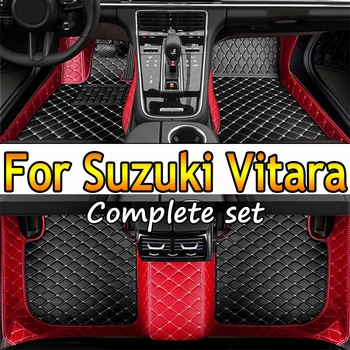 Auto koberečky pro Suzuki Grand Vitara (Čtyři dveře) 2007-2009 2010 2011 2012 2013 2014 2015 2016 2017 automatické noha Podložky automobilové